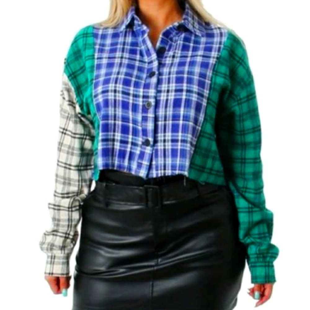 Baby Girl Flannel top